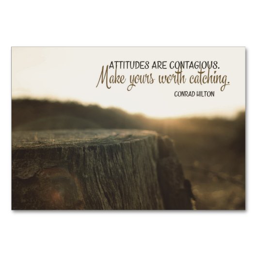 De houding is besmettelijk kaart (Voorkant)