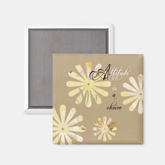 De houding is een Keuze Magneet (Voorkant / Achterkant)