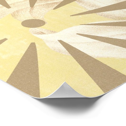 De houding is een Keuze Poster (Hoek)