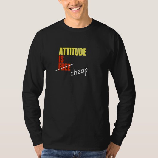 De houding is niet vrij. t-shirt (Voorkant)