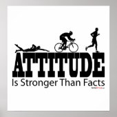 De houding is sterker dan feiten poster (Voorkant)