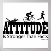 De houding is sterker dan feiten poster (Voorkant)