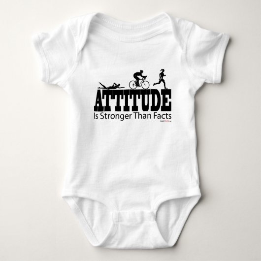 De houding is sterker dan feiten t-shirt (Voorkant)