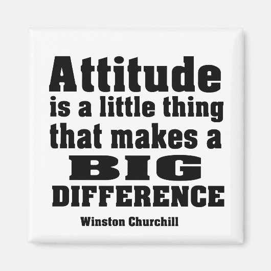 De houding maakt een groot verschil magneet (Voorkant)