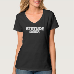 De houding maakt het verschil van de Wisdom Wisdom T-shirt
