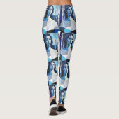 De houding van “Caelith” – Een abstract portret Leggings (Achterkant)