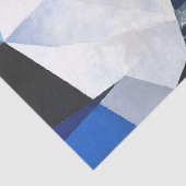 De houding van “Caelith” – een abstract portret Tissuepapier (Detail)