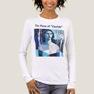 De houding van “Caelith” – een abstract portret Tri-Blend Shirt