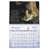 De houding van de Grumpy Angel 16 maanden Kalender (Jan 2027)