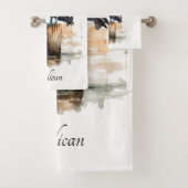 De houding van de pelikaan bad handdoek (Insitu)