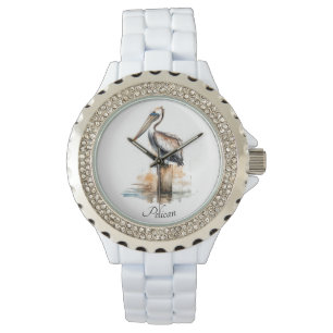 De houding van de pelikaan horloge