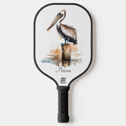 De houding van de pelikaan pickleball paddle (Voorkant)