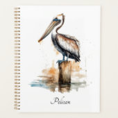 De houding van de pelikaan planner (Voorkant)