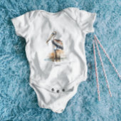 De houding van de pelikaan romper