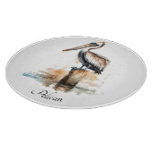 De houding van de pelikaan snijplank (Hoek)