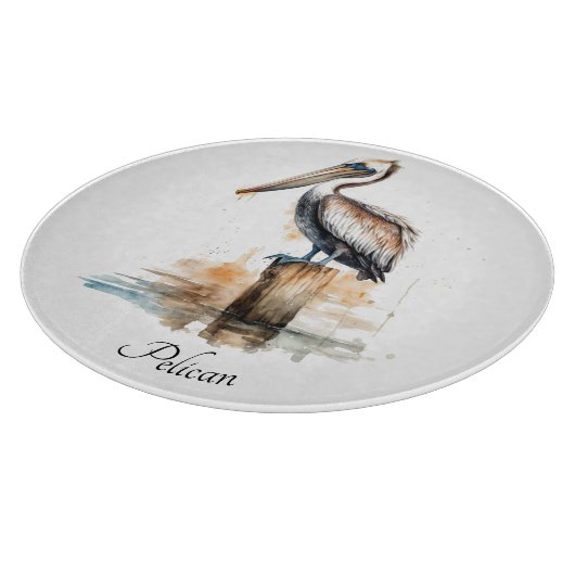 De houding van de pelikaan snijplank (Hoek)