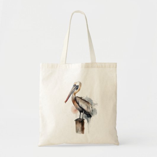 De houding van de pelikaan tote bag (Voorkant)