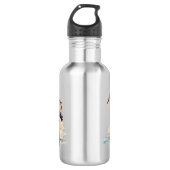 De houding van de pelikaan waterfles  (Voorkant)