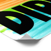 De houding zal uw richtingsPoster bepalen Poster (Hoek)