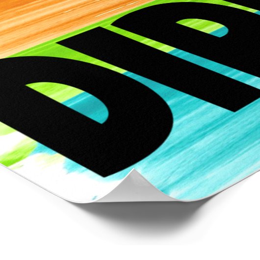 De houding zal uw richtingsPoster bepalen Poster (Hoek)