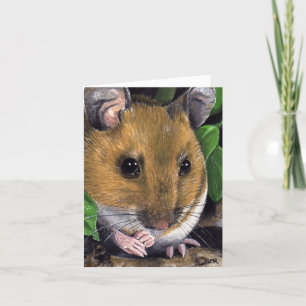 De houten het Schilderen van de Muis Kaart van de