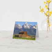 De houten Mormoonse Schuur van de Rij Kaart (Gele Bloem)