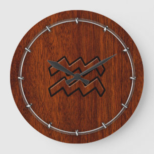 De Houten Stijl van het Mahonie van het Teken van Grote Klok