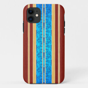 De Houten Surfplank van Hawiian Faux van Tiki Case-Mate iPhone Case