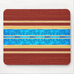 De Houten Surfplank van Hawiian Faux van Tiki Muismat
