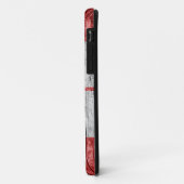 De houten vlag van Canada Case-Mate iPhone Case (Achterkant/links)