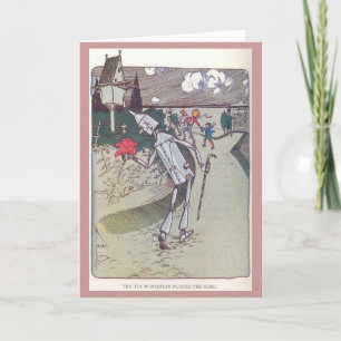 De houthakker van het Tin plukt toenam Kaart