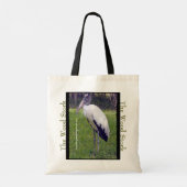 De houtsnek tote bag (Achterkant)