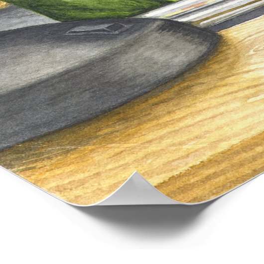 De houtturner poster (Hoek)