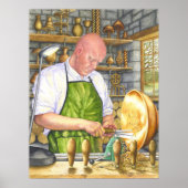 De houtturner poster (Voorkant)