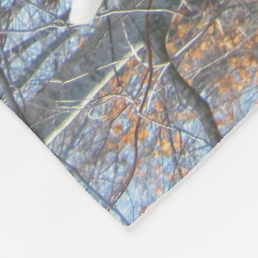 De howbeagles in Bossen beagle Fleece Blanket (Hoek)