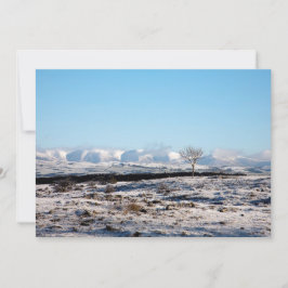 De Howgill krijgt de winter England Holiday Card Feestdagenkaart