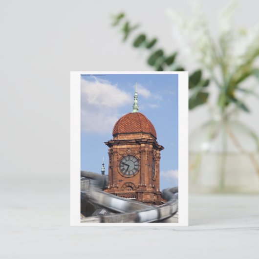 De hub briefkaart (Staand voorkant)