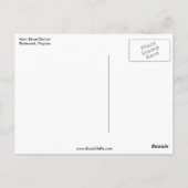 De hub briefkaart (Achterkant)