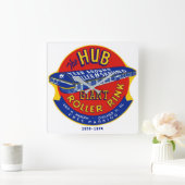 De Hub Roller Rink, Norridge Illinois Vierkante Klok (Huis)