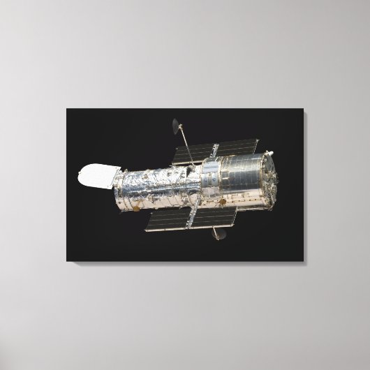 De Hubble ruimtetelescoop Canvas Afdruk (Voorkant)