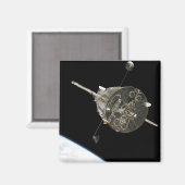 De Hubble ruimtetelescoop in een baan boven de aar Magneet (Voorkant / Achterkant)