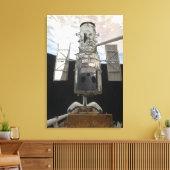 De Hubble Ruimtetelescoop wordt vrijgegeven Canvas Afdruk (Insitu (Woonkamer))