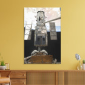 De Hubble Space Telescope Space Shuttle Atlant Canvas Afdruk (Insitu (Woonkamer))