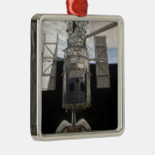 De Hubble Space Telescope Space Shuttle Atlant Metalen Ornament (Rechts)