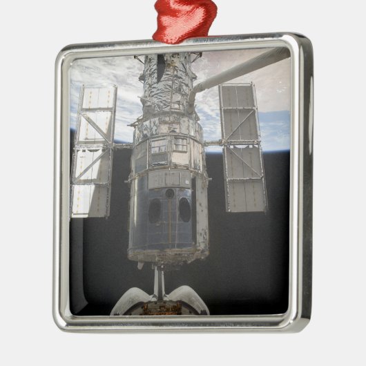 De Hubble Space Telescope Space Shuttle Atlant Metalen Ornament (Links)