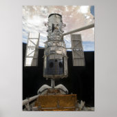 De Hubble Space Telescope Space Shuttle Atlant Poster (Voorkant)