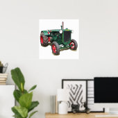 De Huber HK tractor Poster (Thuiskantoor)