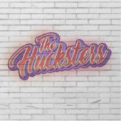 De Hucksters Band Logo Sticker (Voorkant)