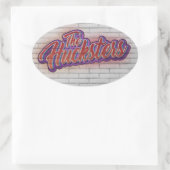 De Hucksters Band Logo Sticker (Tas)