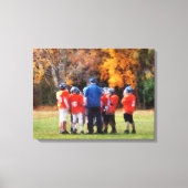 De Huddle Canvas Afdruk (Voorkant)